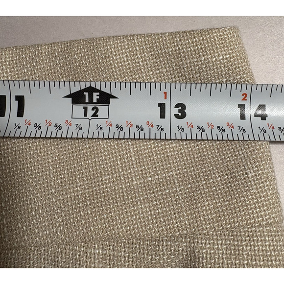 Ann Taylor Linen Blend Pencil Skirt Beige Khaki Lined Work Office Career 2P - Picture 9 of 11